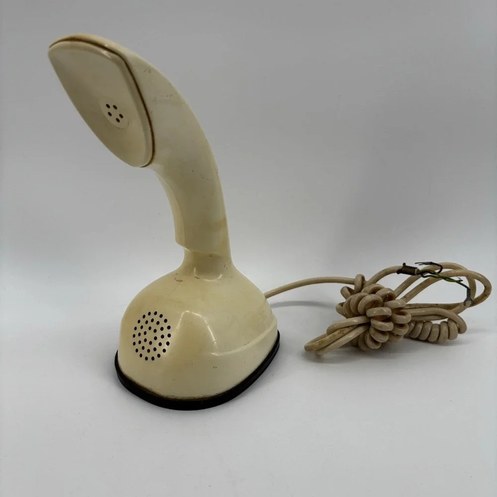 Vintage 1950s MCM Ericofon Ericsson Rotary Cobra Phone 